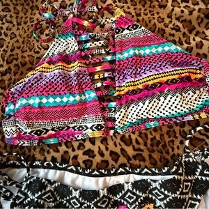 *No Boundaries Multicolor Tribal Bikini